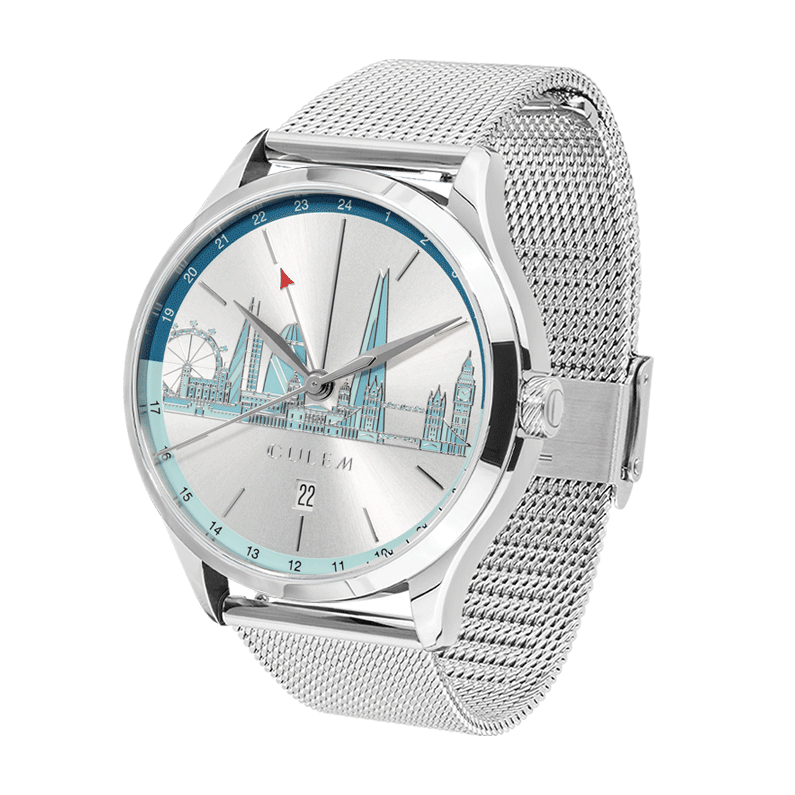 London Skyline GMT | Silver