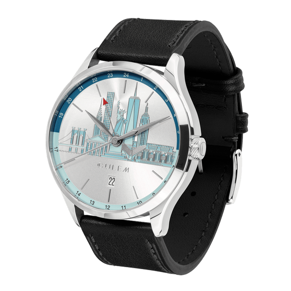 New York Skyline GMT | Silver